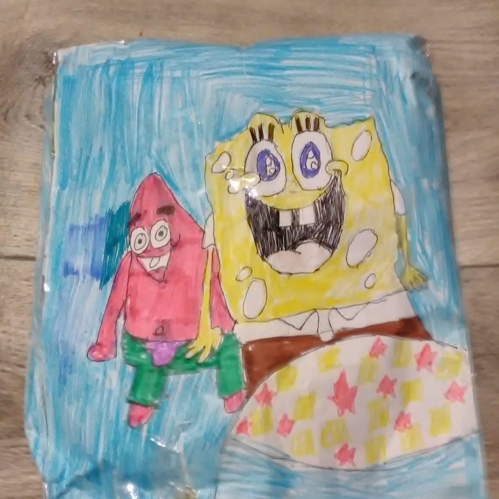 Spongebob cereal paper squishy